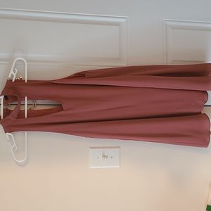 Clay High-Neck Mini Dress (M)